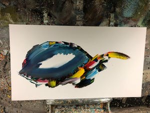 Gena - Abstract Blue Light kopen? Bied vanaf 1!