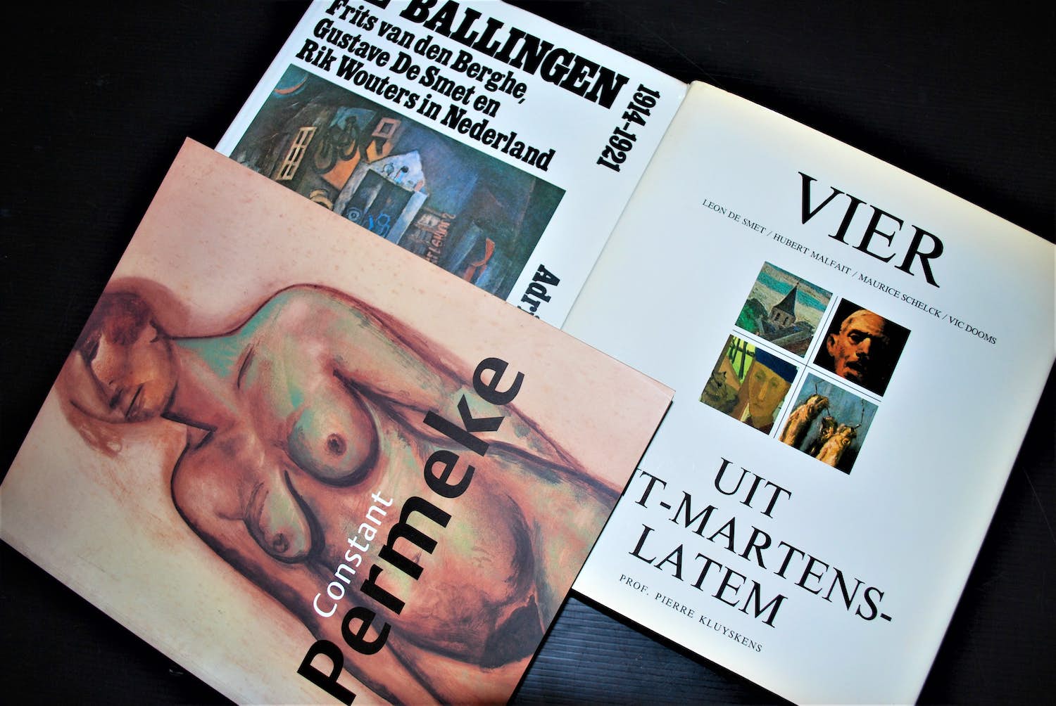 Constant Permeke - + 2 hardcover boeken: Leon De Smet- Gustave De Smet - Rik Wouters - e.a. verkocht voor € 50!