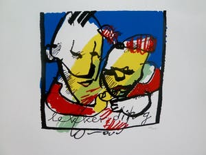 Herman Brood - Lekker Ding - Handgesigneerde zeefdruk 1999 kopen? Bied vanaf 215!