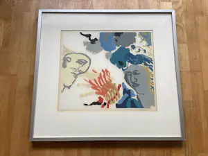 Marianne van der Heijden - Vlam - linodruk kopen? Bied vanaf 125!