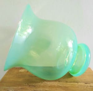 Niet of onleesbaar gesigneerd - schitterende glazen vaas XL kopen? Bied vanaf 1!