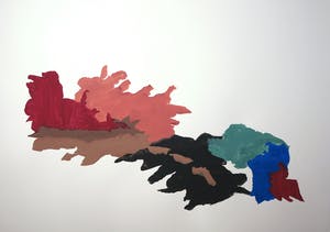 Henri Plaat - Gouache op papier, Abstract nr.1 (Groot) kopen? Bied vanaf 1!