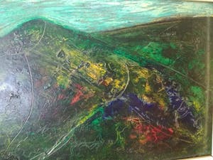 Floris Jespers - schilderij op paneel, handgesigneerd, Congo periode kopen? Bied vanaf 350!