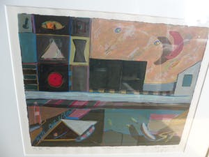Eric Toebosch - Litho. Titel, "Hemelland". kopen? Bied vanaf 35!