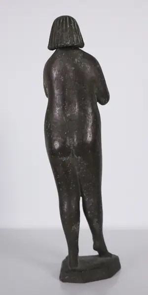 Piet van Heerden - Brons, Staand vrouwfiguur kopen? Bied vanaf 500!