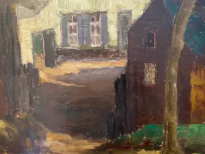 Niet of onleesbaar gesigneerd - witte hoeve kopen? Bied vanaf 1!