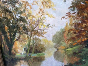 Albert Goethals - Gezicht op de Singel in Brugge kopen? Bied vanaf 10!