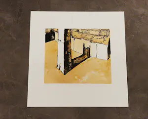 Ardi Brouwer - Fraaie polychrome zeefdruk "de orde" - gelimiteerde oplage (300) - 2003 kopen? Bied vanaf 34!