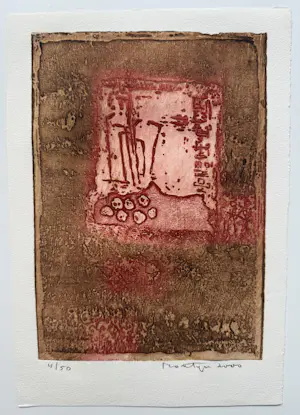 Jan Montyn - handgesigneerde kleurenlitho | 'Zonder titel' | 2000 kopen? Bied vanaf 60!