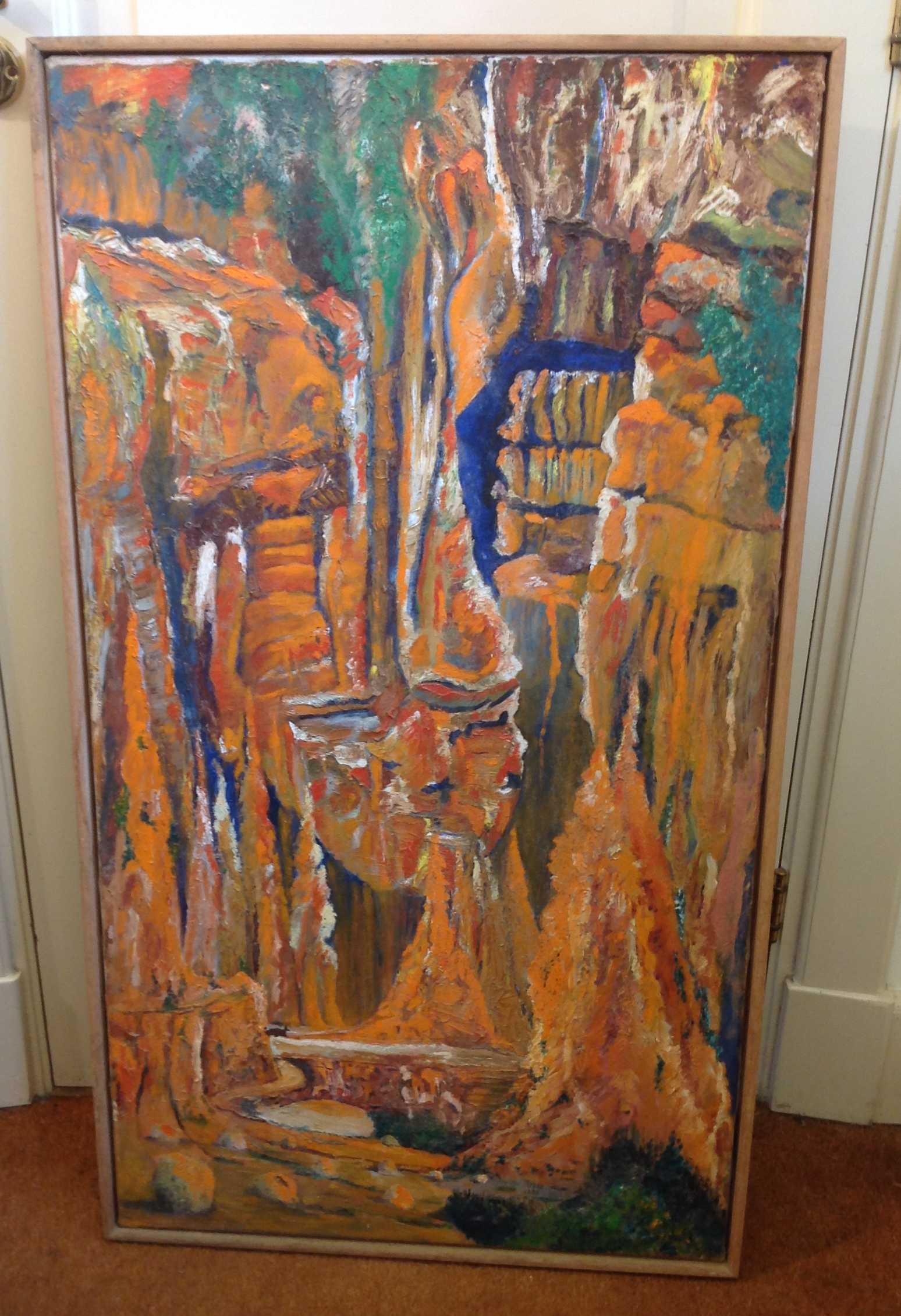 Niet of onleesbaar gesigneerd - C1249-4 - The Brice Canyon USA kopen? Bied vanaf 1!