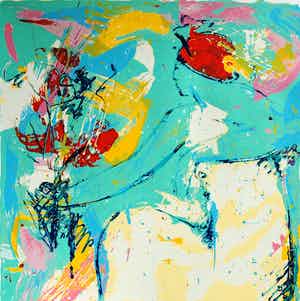 Nic Jonk - Bloemschikken verkocht voor € 50!