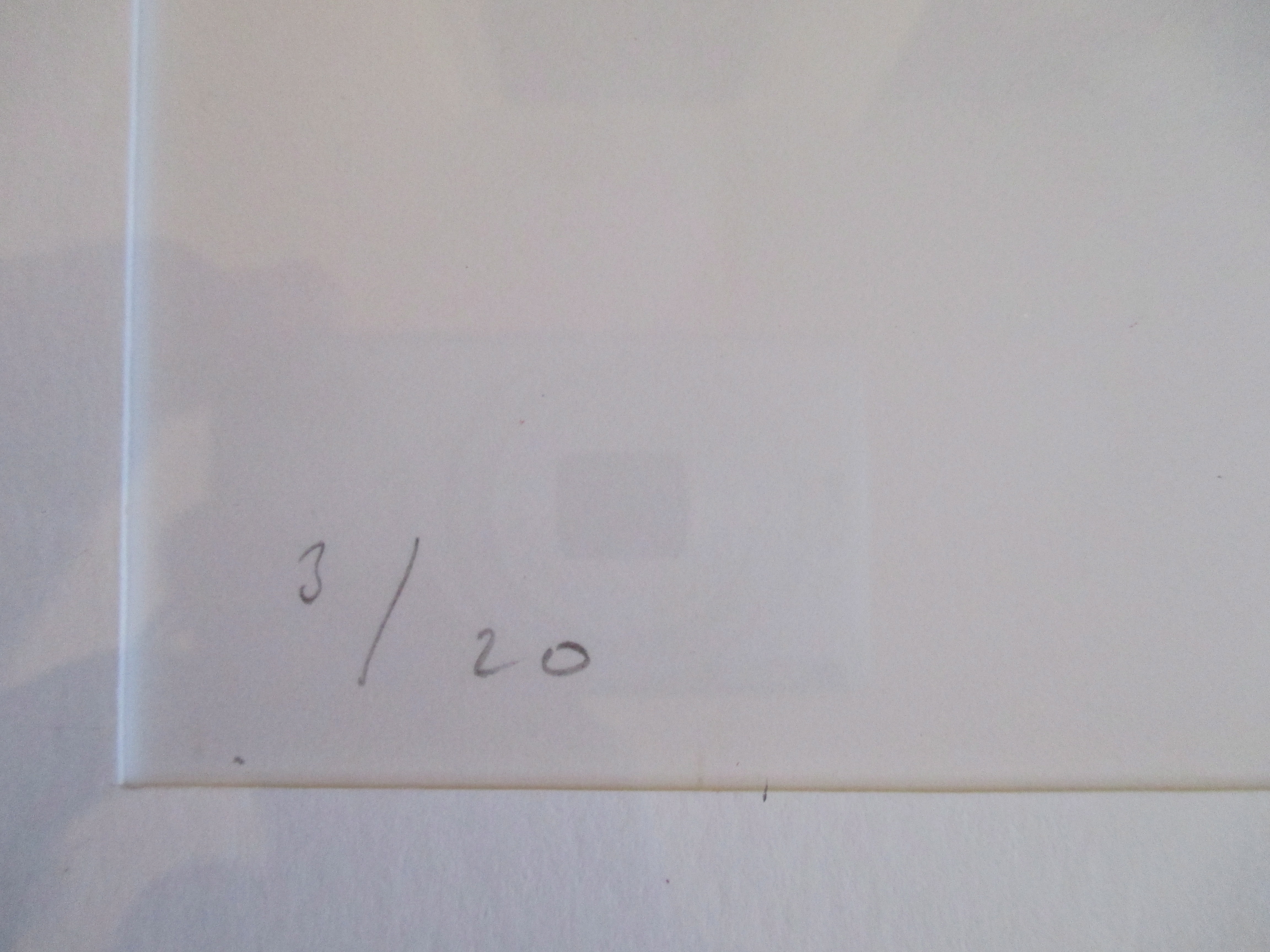 Pavel Husa - Ingelijste Lino 3/20 kopen? Bied vanaf 35!