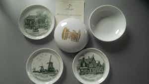 Furstenberg - Sieradendoosje en schoteltjes Zaandam verkocht voor € 19!