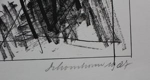 Jan Schoonhoven - zeefdruk: formatie - 1987 kopen? Bied vanaf 295!