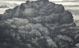 Nico Schrier - Belle île, de ruige kust van Bretagne - litho uit 1963 kopen? Bied vanaf 1!