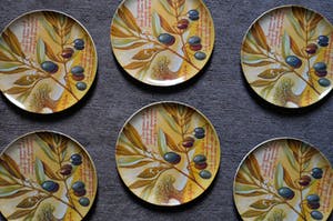 Curiosa - 6 Exclusive Design plates Dutch Art | Original Dutch made kopen? Bied vanaf 1!