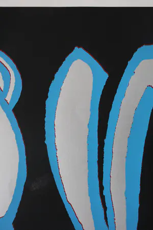 Karel Appel - Grote kleurenzeefdruk: Floating flower passion - 1978 kopen? Bied vanaf 1!