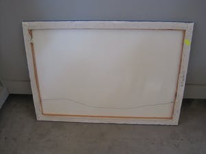 Laan Irodjojo - Outsider Art - GROOT Acrylverf op doek "Hollands Polderlandschap met Molens" ges kopen? Bied vanaf 20!