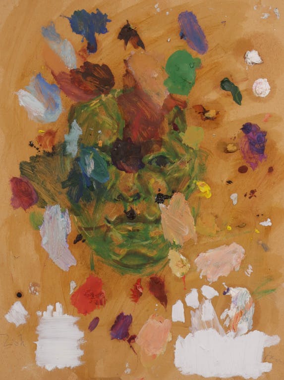 Harmjan Roeles - Harmjan Roeles: Olieverf op board, Mioko - Ingelijst kopen? Bied vanaf 20!