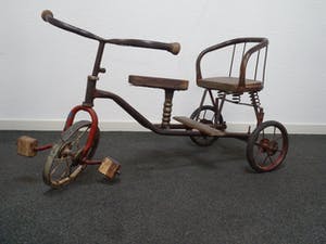 Curiosa - Mooi decoratie driewieler, met 2 stoeltjes. kopen? Bied vanaf 1!