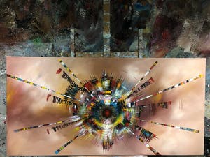 Gena - Abstract Time kopen? Bied vanaf 300!