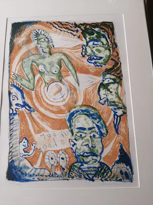 Lucebert - Oh oor, O hoor - kleurenlitho, oplage 100 kopen? Bied vanaf 175!