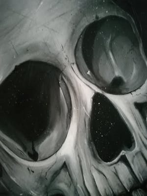 Niet of onleesbaar gesigneerd - Skull kopen? Bied vanaf 10!