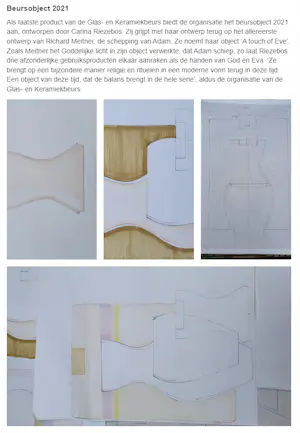 Carina Riezebos - Glaskunstbeurs jaarobject 2022 kopen? Bied vanaf 100!