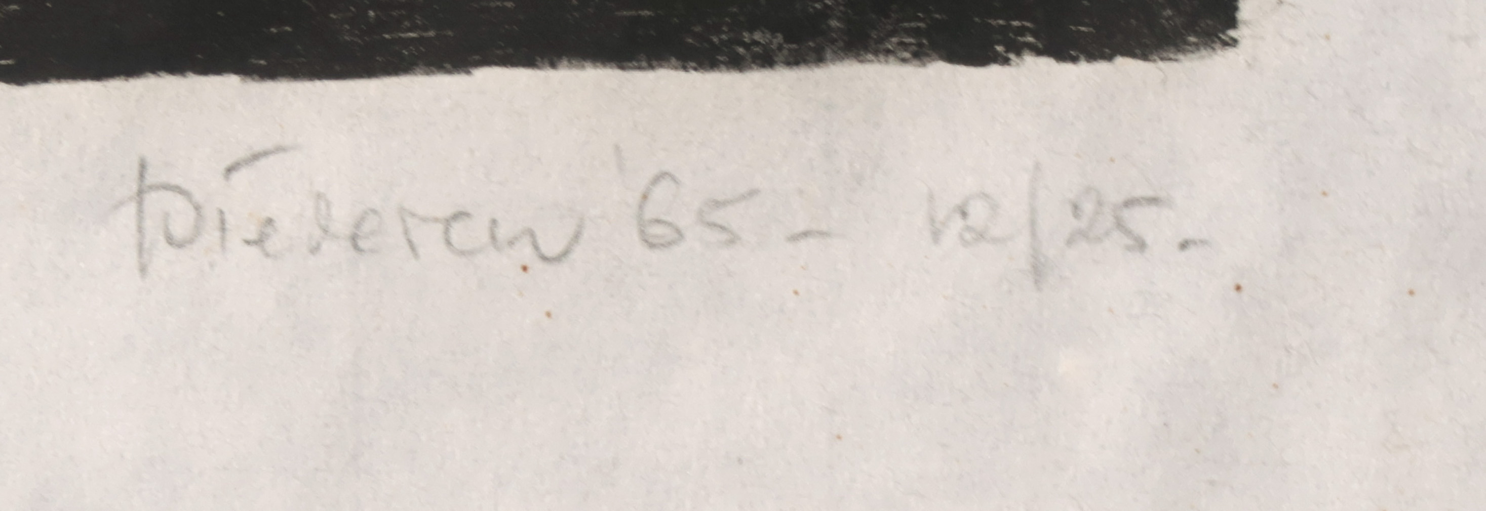 Jef Diederen - Houtsnede op Japans papier, Zonder titel kopen? Bied vanaf 40!