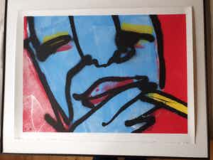Herman Brood - De Roker verkocht voor € 200!