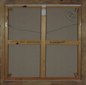 Martin van Wordragen - Olieverf op doek, Straatgevecht - Ingelijst (Groot) kopen? Bied vanaf 1!