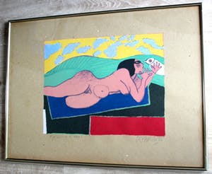 Corneille - Ingelijste litho: laatste proefdruk - 1985 kopen? Bied vanaf 150!