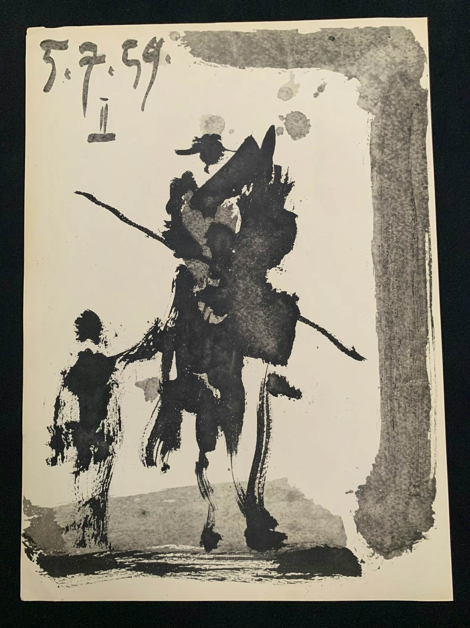Pablo Picasso - "Toros y Toreros, Bullfighters". kopen? Bied vanaf 50!