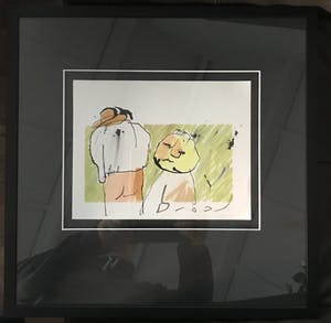 Herman Brood - Vrouw met hoed en kind kopen? Bied vanaf 150!