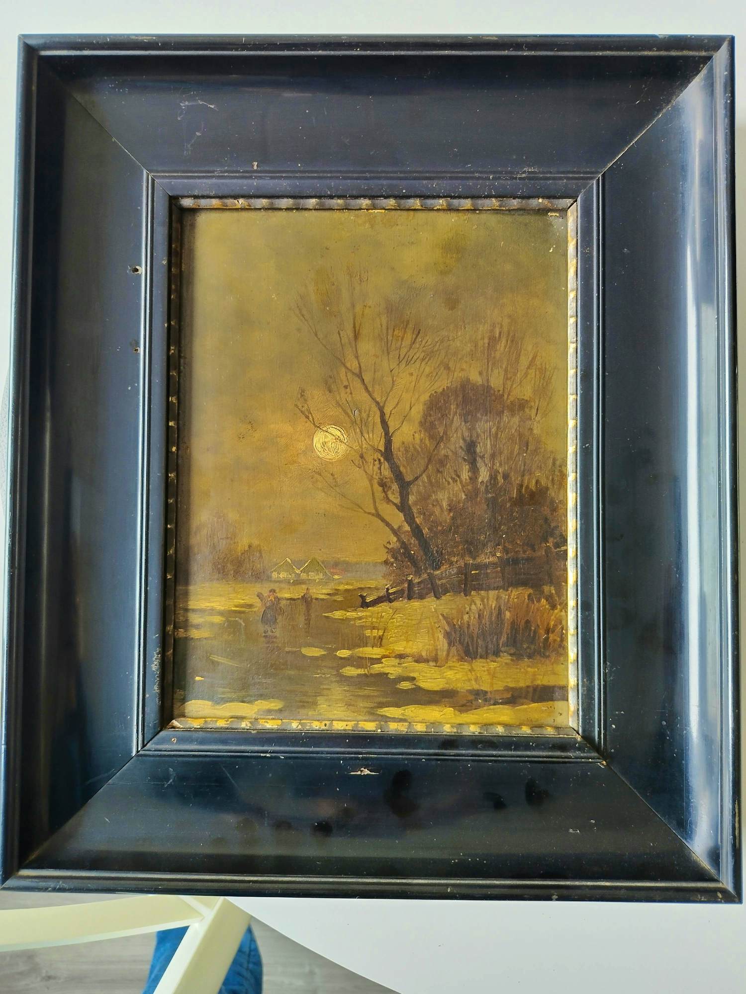 Onbekend - Winterlandschap bij maanlicht kopen? Bied vanaf 20!