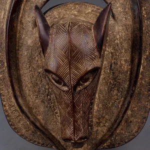 Niet of onleesbaar gesigneerd - Ijo plank masker Niger delta kopen? Bied vanaf 1!