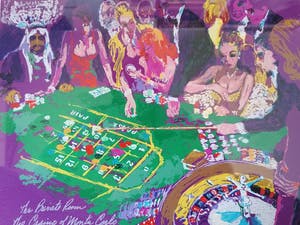 AcheterLeroy Neiman - 'Casino'? Enchérissez de 395!