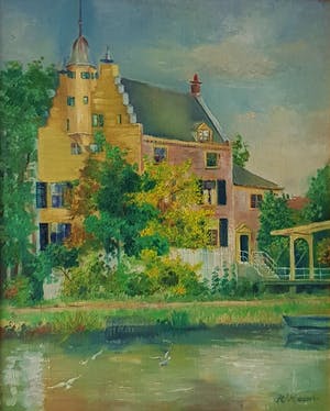 Niet of onleesbaar gesigneerd - Een landhuis kopen? Bied vanaf 1!