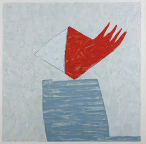 Wil Klaassen - Zeefdruk op papier, Nr. 7 - Ingelijst kopen? Bied vanaf 50!