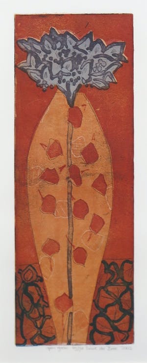 Lukie de Bree - Kleurenets, Open gaan - Ingelijst kopen? Bied vanaf 1!