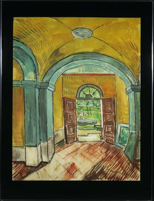 Paul Huf - Foto, Vestibule in the Asylum - Vincent van Gogh - Ingelijst kopen? Bied vanaf 1!