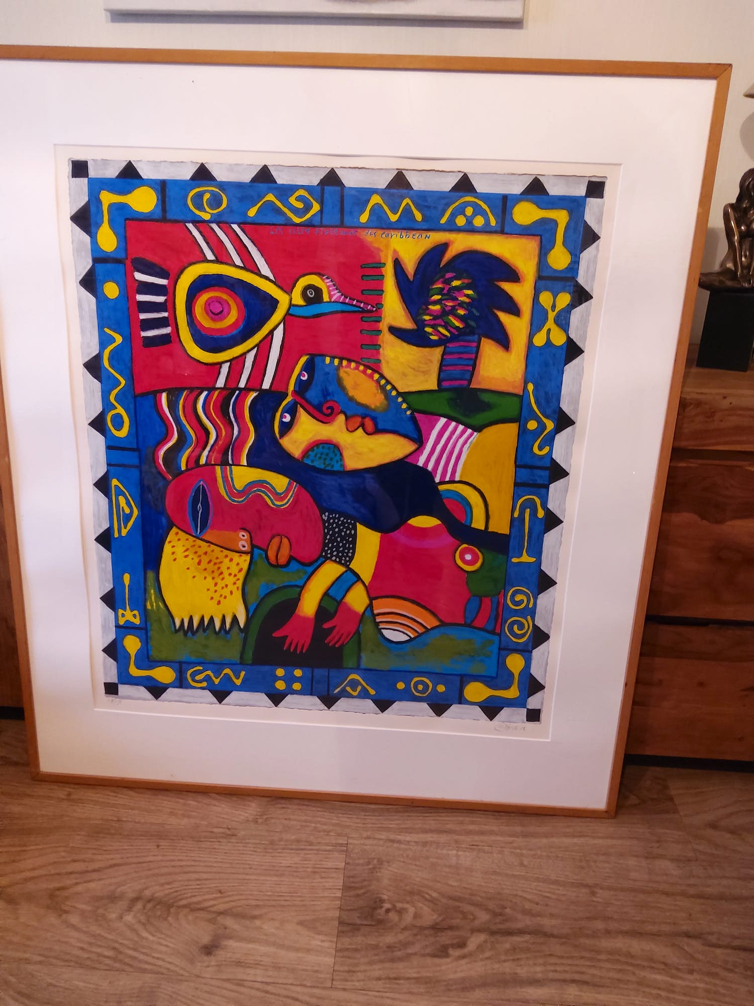 Clemens Briels - Les isles flattants des caribbean verkocht voor € 250!