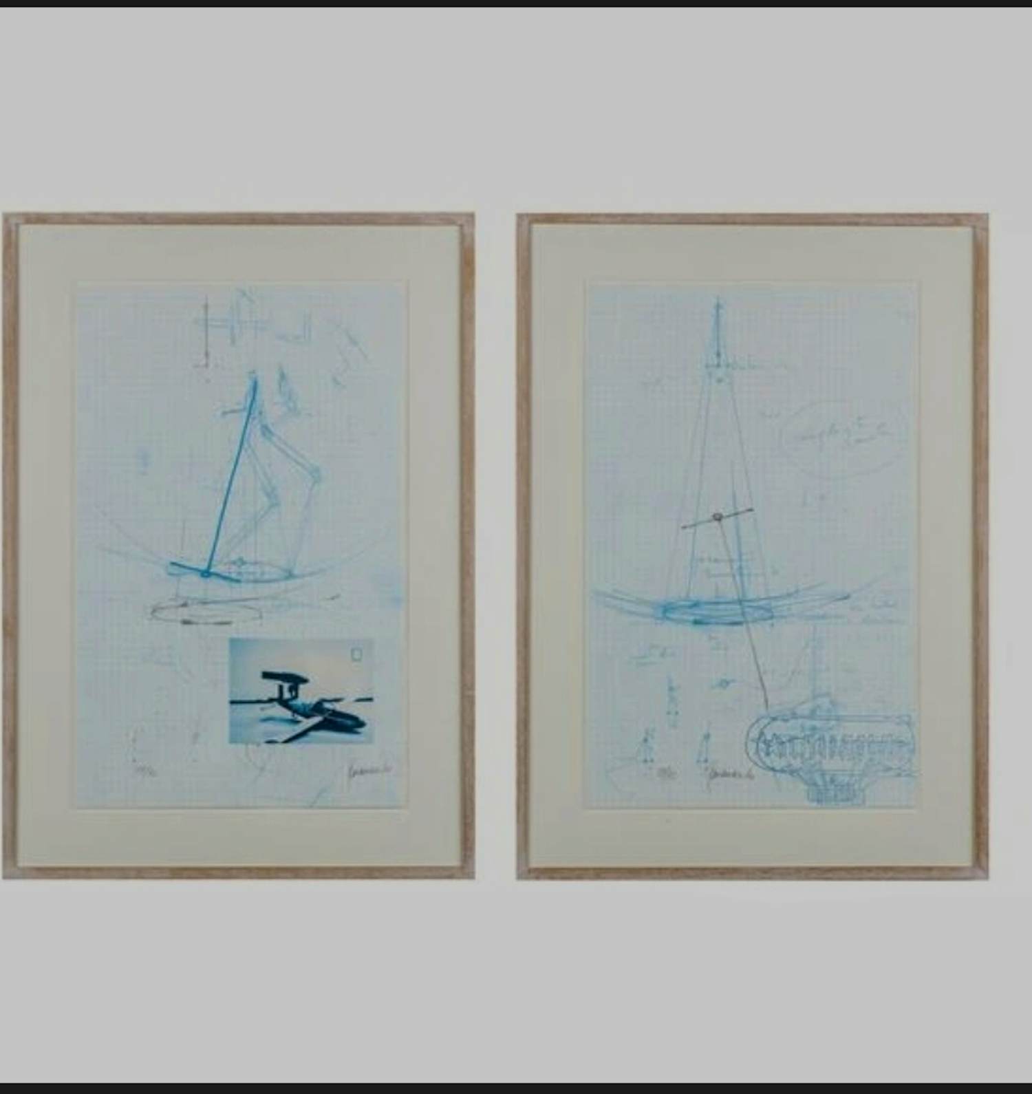 Panamarenko - V1 Barada Jet - Study for Knikkebeen kopen? Bied vanaf 2495!