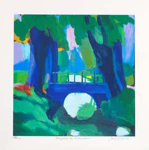 Jentsje Popma - Bruggetje bij Giessendam verkocht voor € 50!