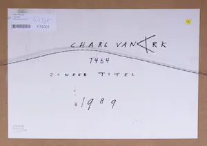 Charl van Ark - Potloodtekening, 1464 - Ingelijst (Groot) kopen? Bied vanaf 50!