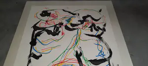 Karel Appel - Duo Pour Pinceau et Crayon - Au vieux vélo kopen? Bied vanaf 275!