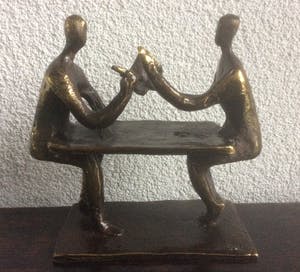 Corry Ammerlaan - MASSIEF BRONZEN BEELD kopen? Bied vanaf 40!