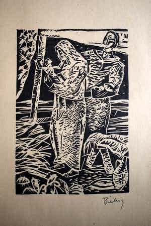 Herman Bieling - Familie met kind. verkocht voor € 40!