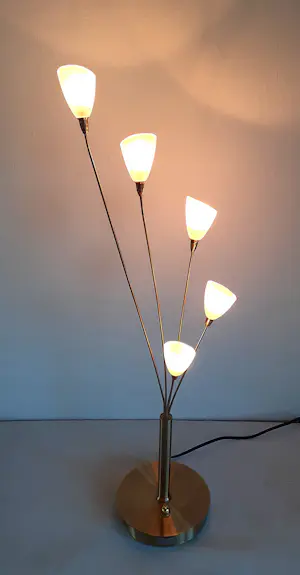 Jan des Bouvrie - Originele JdB lamp, Vintage bosje sneeuw kelkjes/tulpjes fabricaat Boxford kopen? Bied vanaf 79!