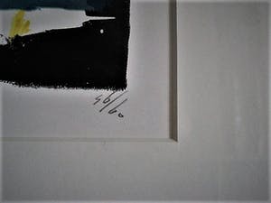 Piet Warffemius - EYECATCHER - grote (1986) gesigneerde Kleurenzeefdruk "Nepal" - fraai ingelijst kopen? Bied vanaf 30!